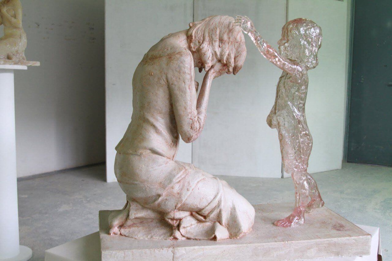 scultura sulla morte perinatale
