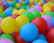 palline colorate per bambini